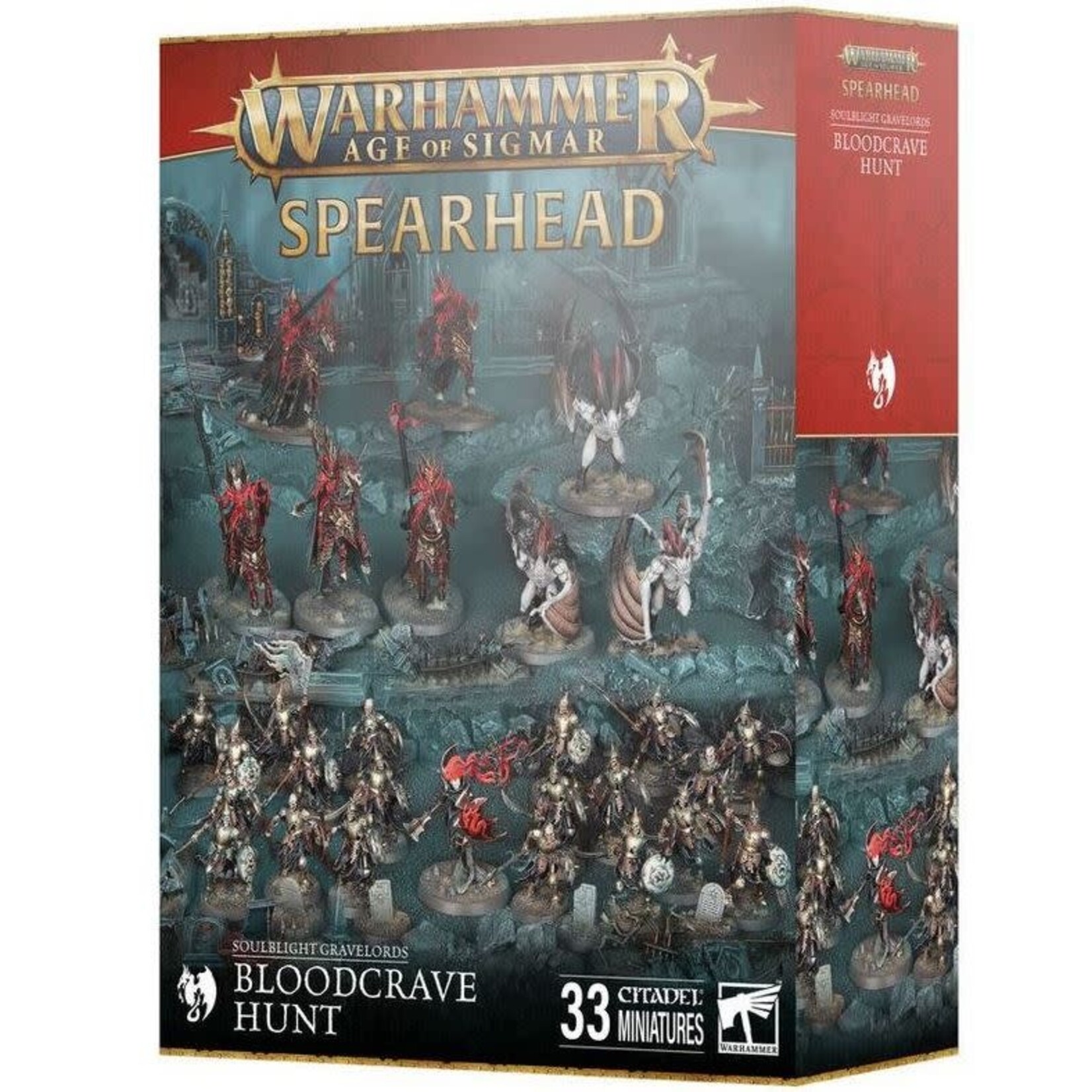 AOS: Spearhead - Soulblight Gravelords - Bloodcrave Hunt Dragon cache
