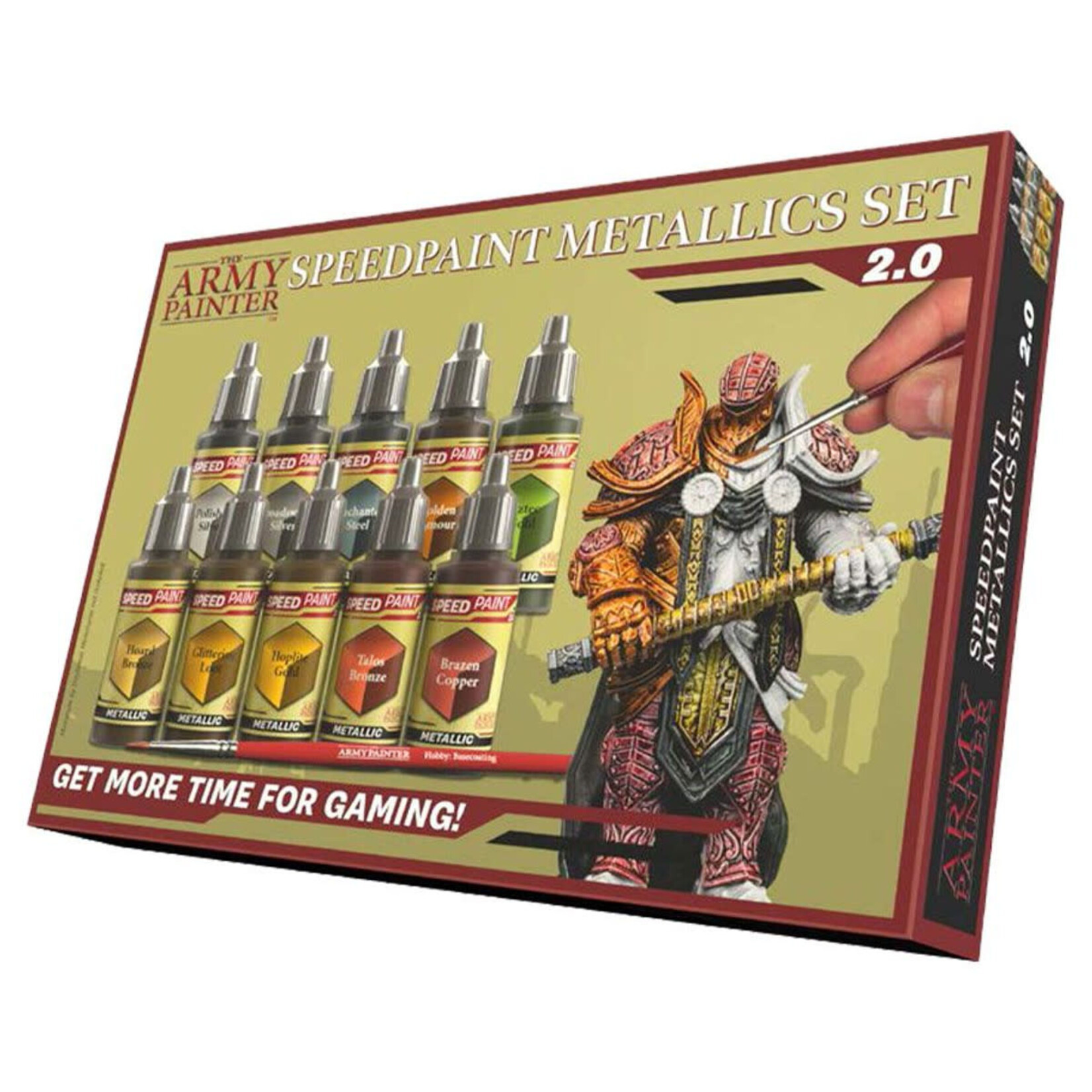 Army Painter Warpaints: Speedpaint Metallics Set 2.0
