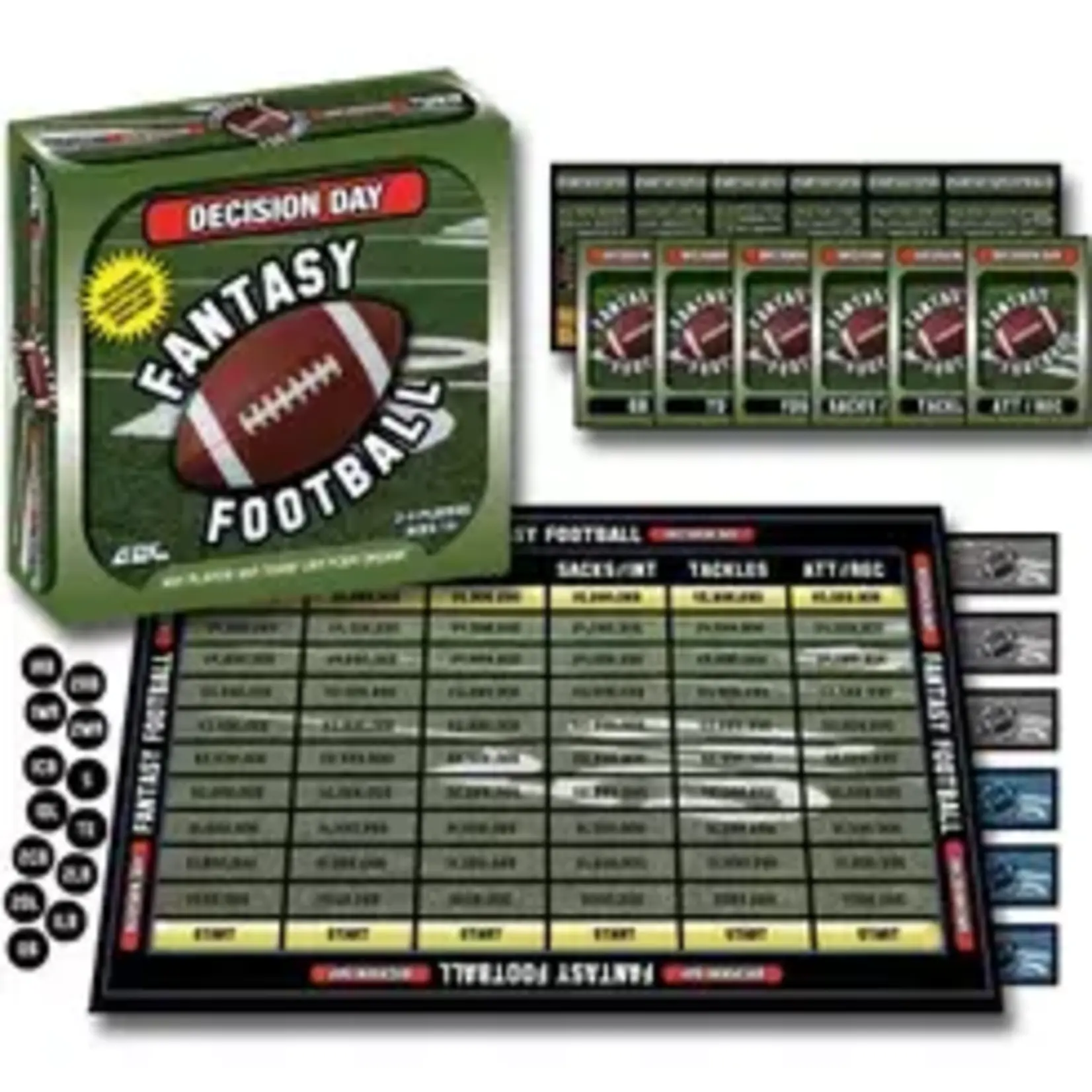 #11211 Decision Day: Fantasy Football Dragon Cache Used Game