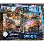 #11210 Disney Thomas Kinkade Puzzles Collection Dragon Cache Used Game