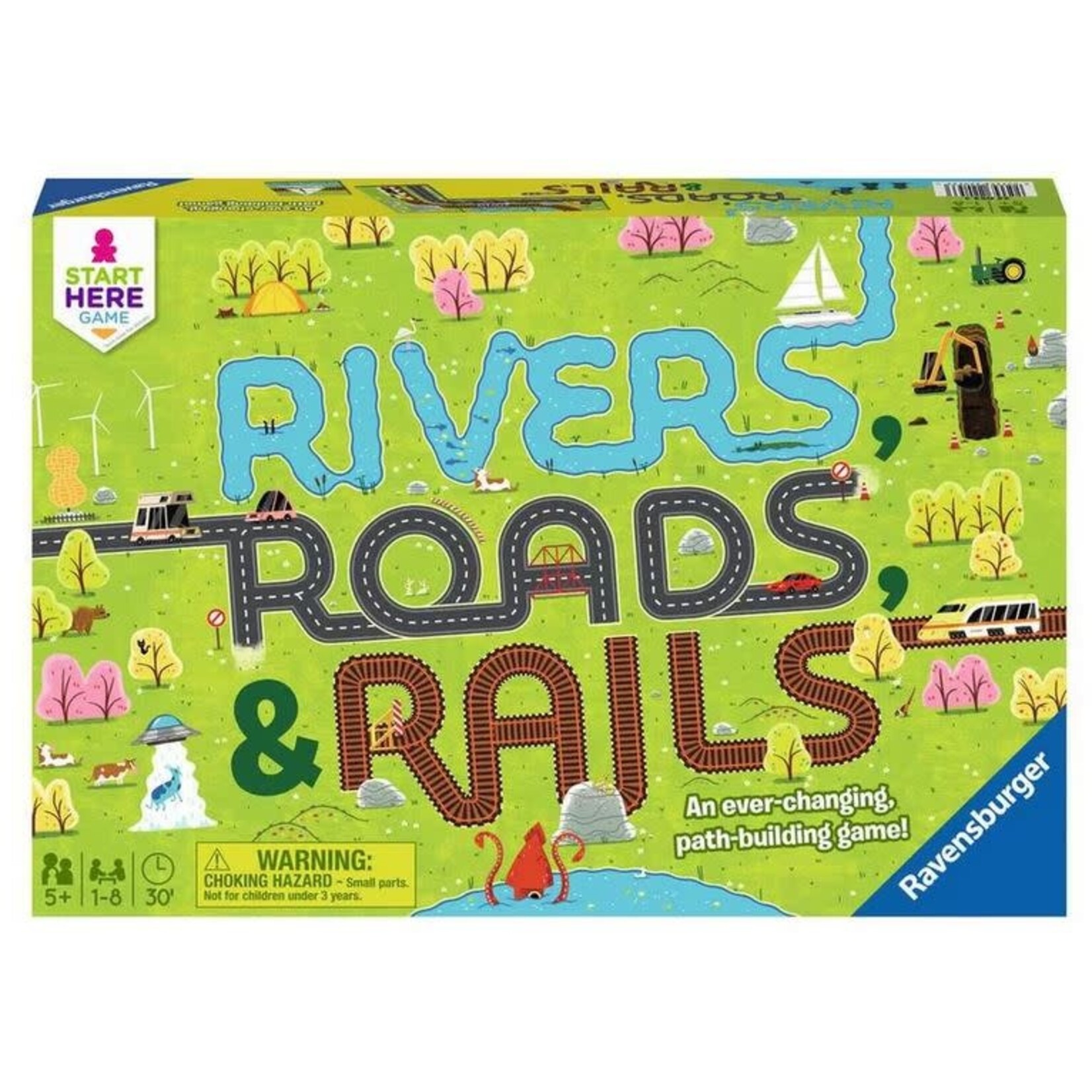 #11202 Rivers, Roads & Rails Dragon Cache Used Game