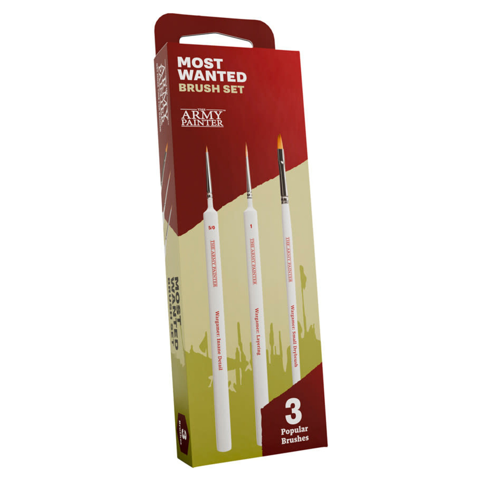 Army Painter Brush: Wargamer Most Wanted Brush Set (2025 Bionic Bristles)