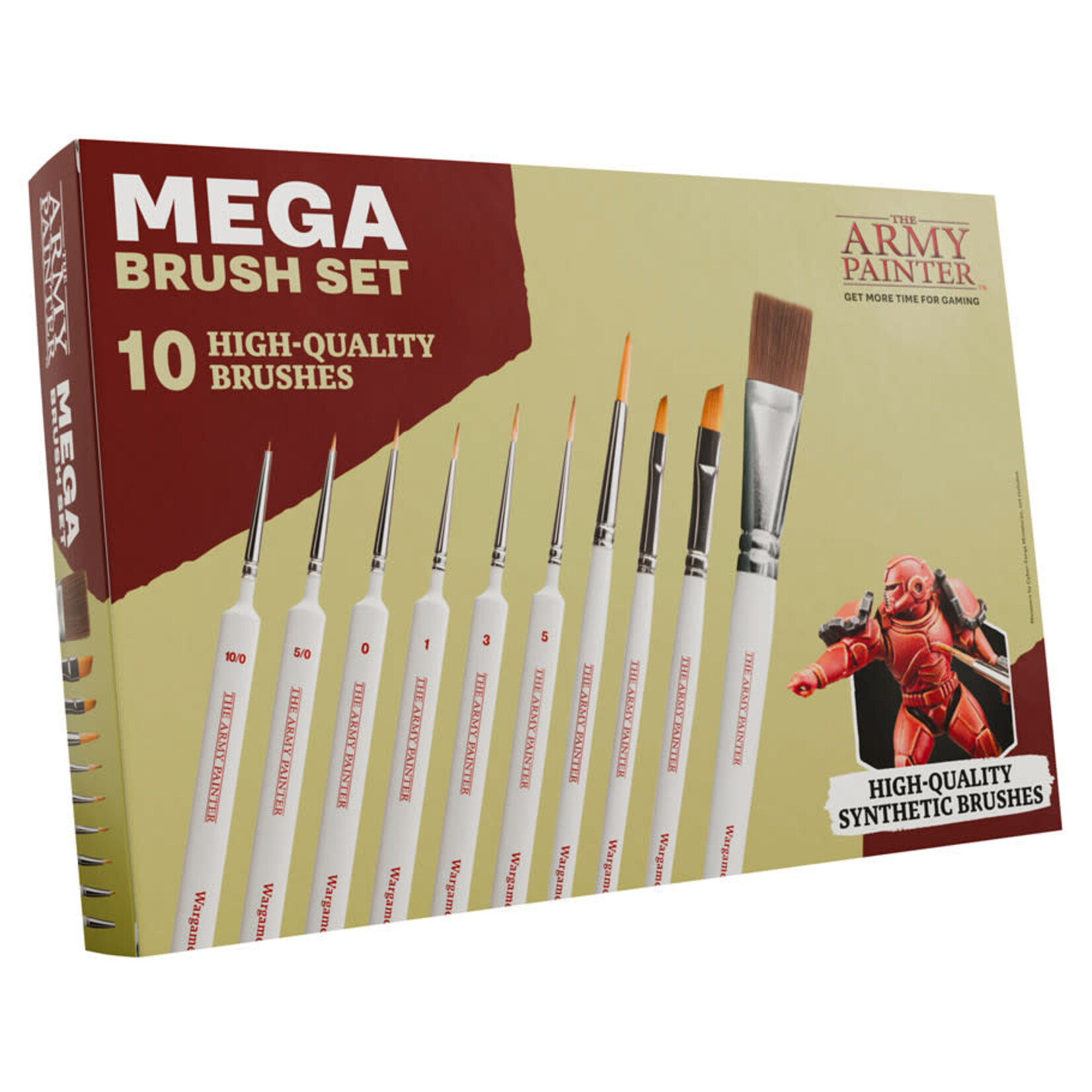 Army Painter Brush: Wargamer Mega Brush Set (2025 Bionic Bristles)