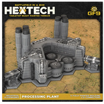 Hextech Terrain- Wave 11- Industrial Fluidworks- Processing Plant (x1) Battlefield in a Box