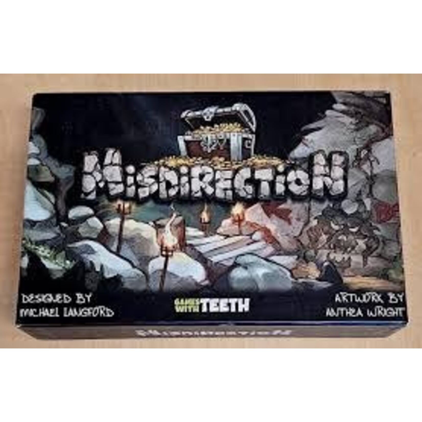 #11184 Misdirection: kickstarter Dragon Cache Used Game