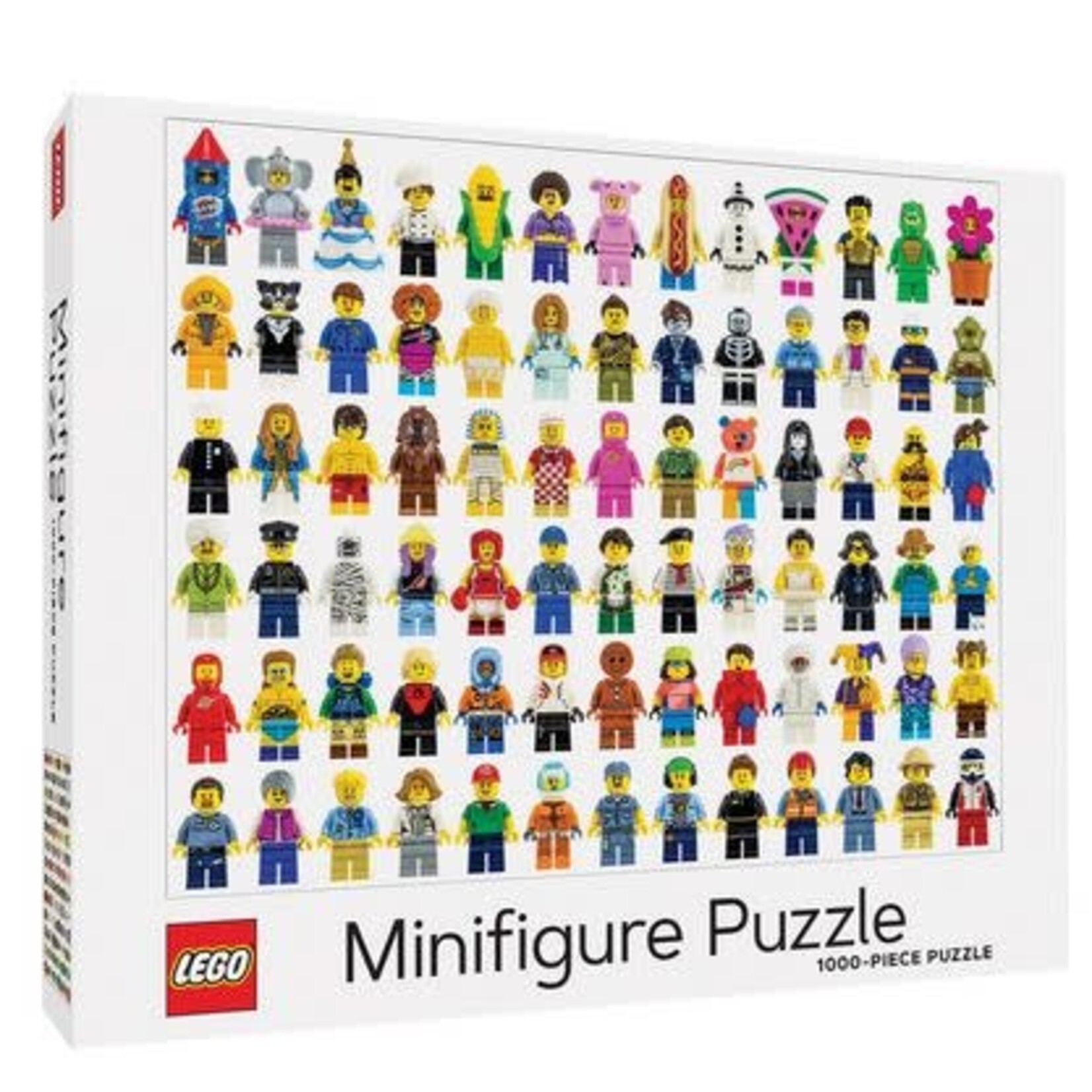 #11167 Lego Minifigure Puzzle 1000 Pieces Dragon Cache Used Game