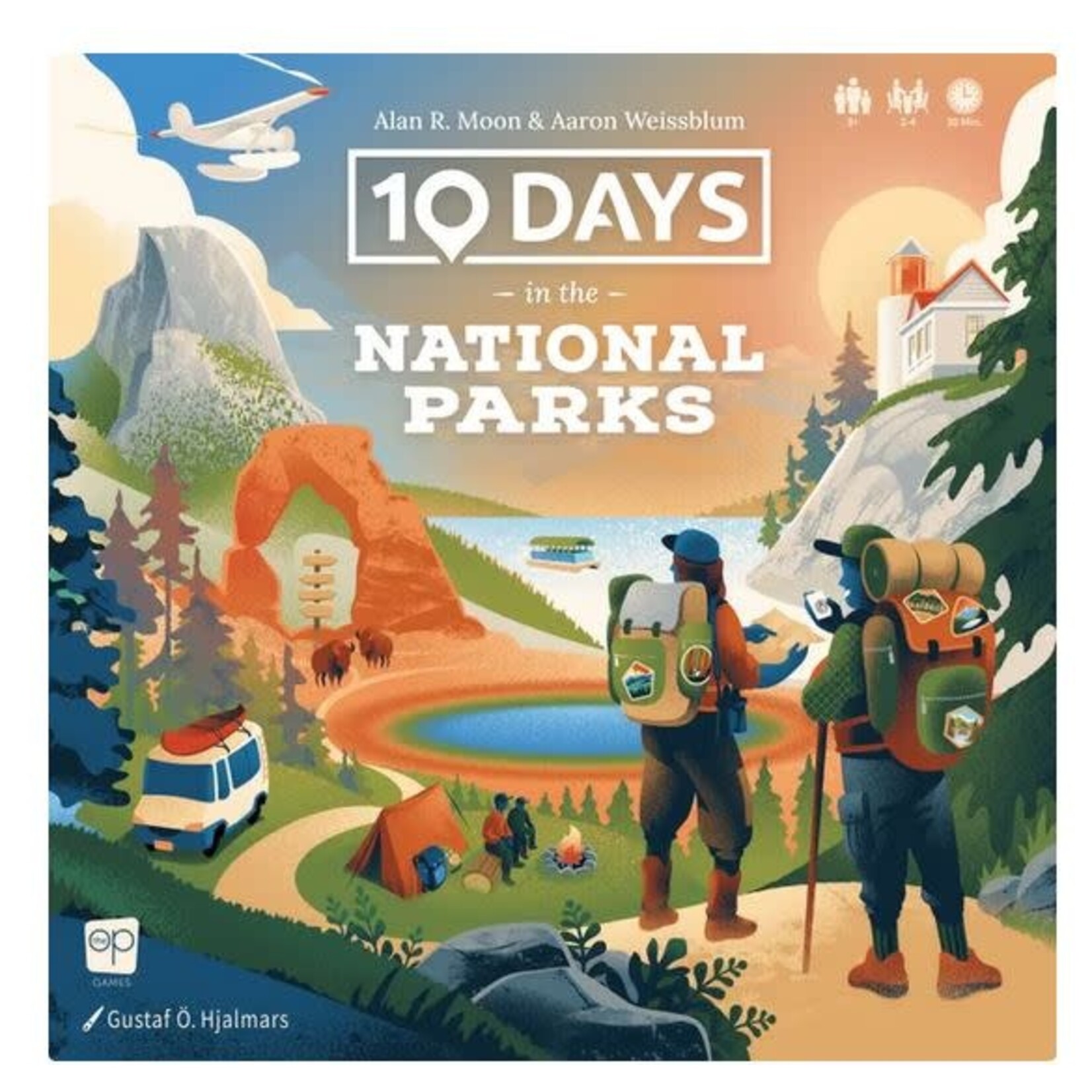 #11162 10 Days in the National Parks Dragon Cache Used Game
