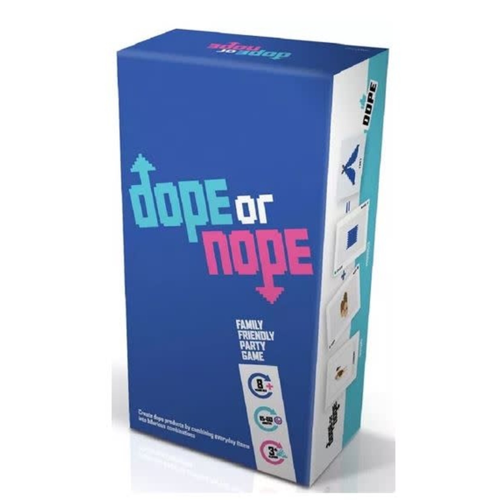 #11153 Dope or Nope: Family Card Game Dragon Cache Used Game