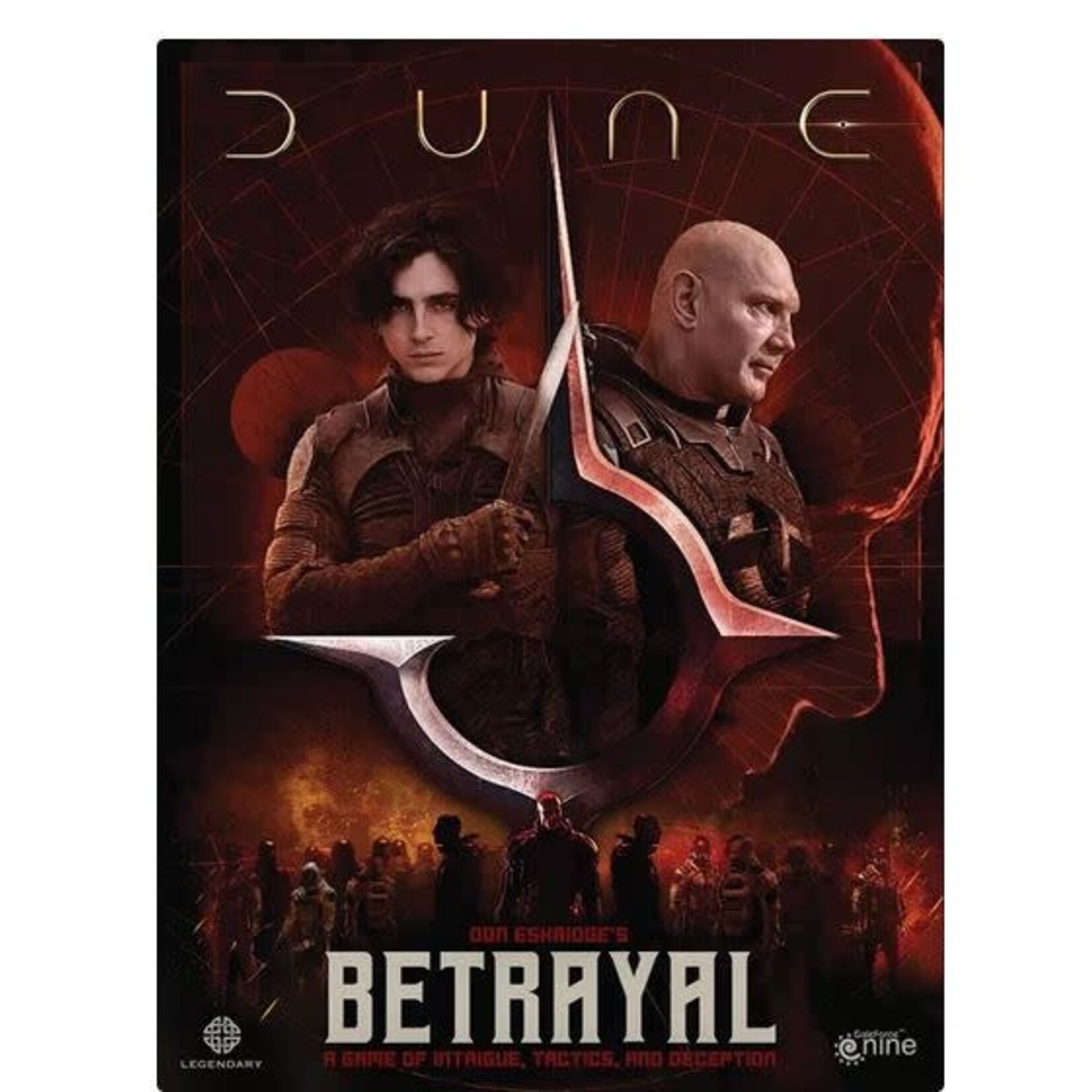 #11149 Dune: Betrayal Dragon Cache Used Game