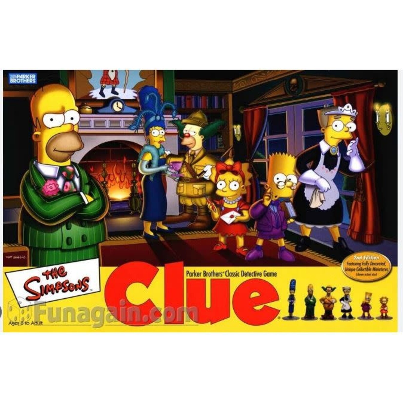 #11137 The Simpsons Clue Dragon cache Used Game