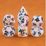 HD Dice: Rainbow Point Dice | 7 Die Polyhedral Set