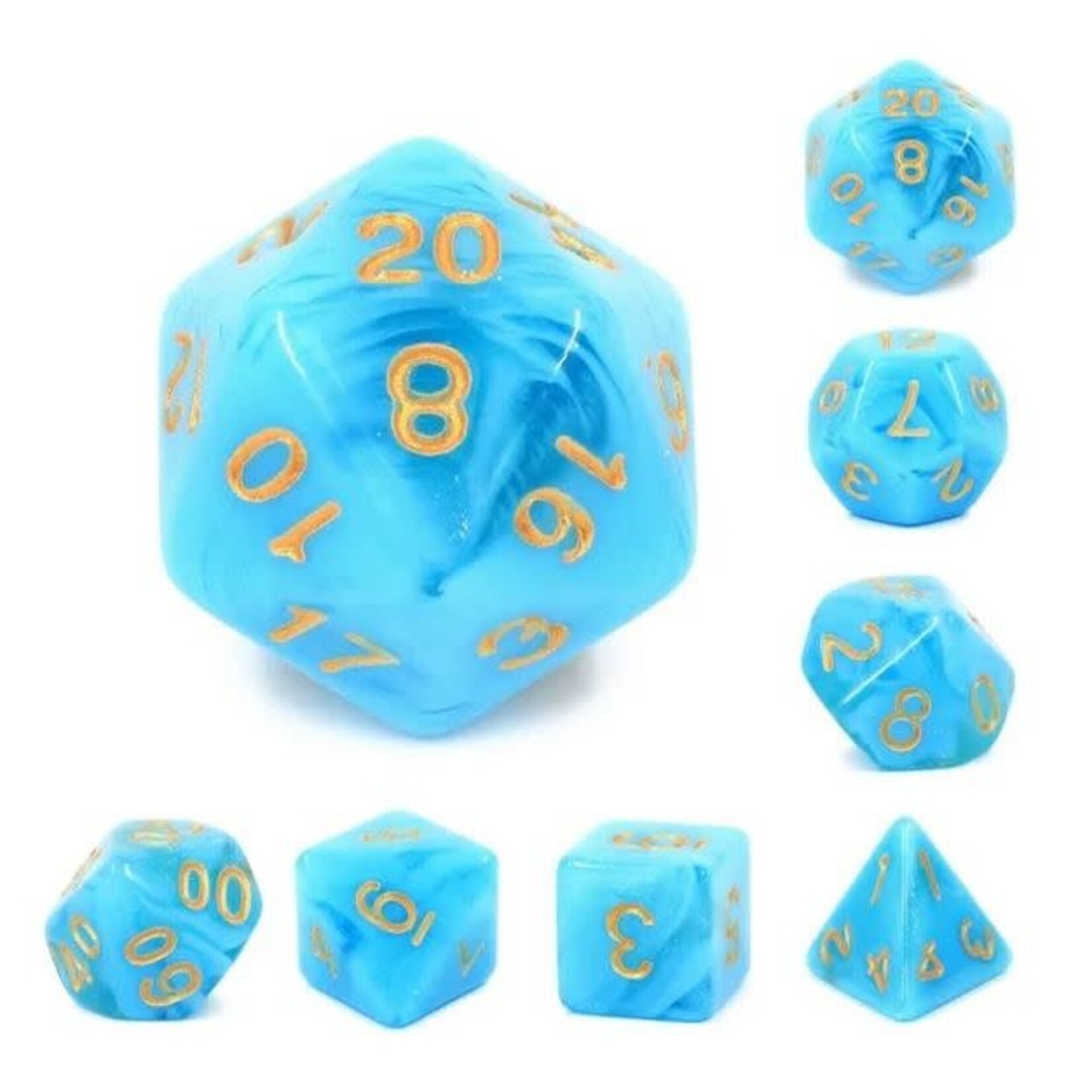 HD Dice: Atlantis | 7 Die Polyhedral Set