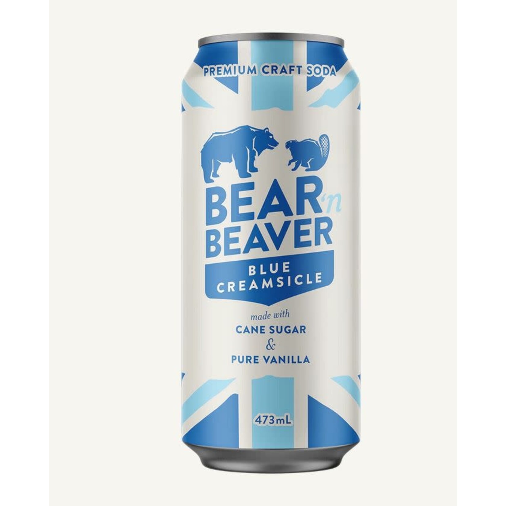 Cold Drinks - Bear n Beaver Blue Creamsicle 16oz Can