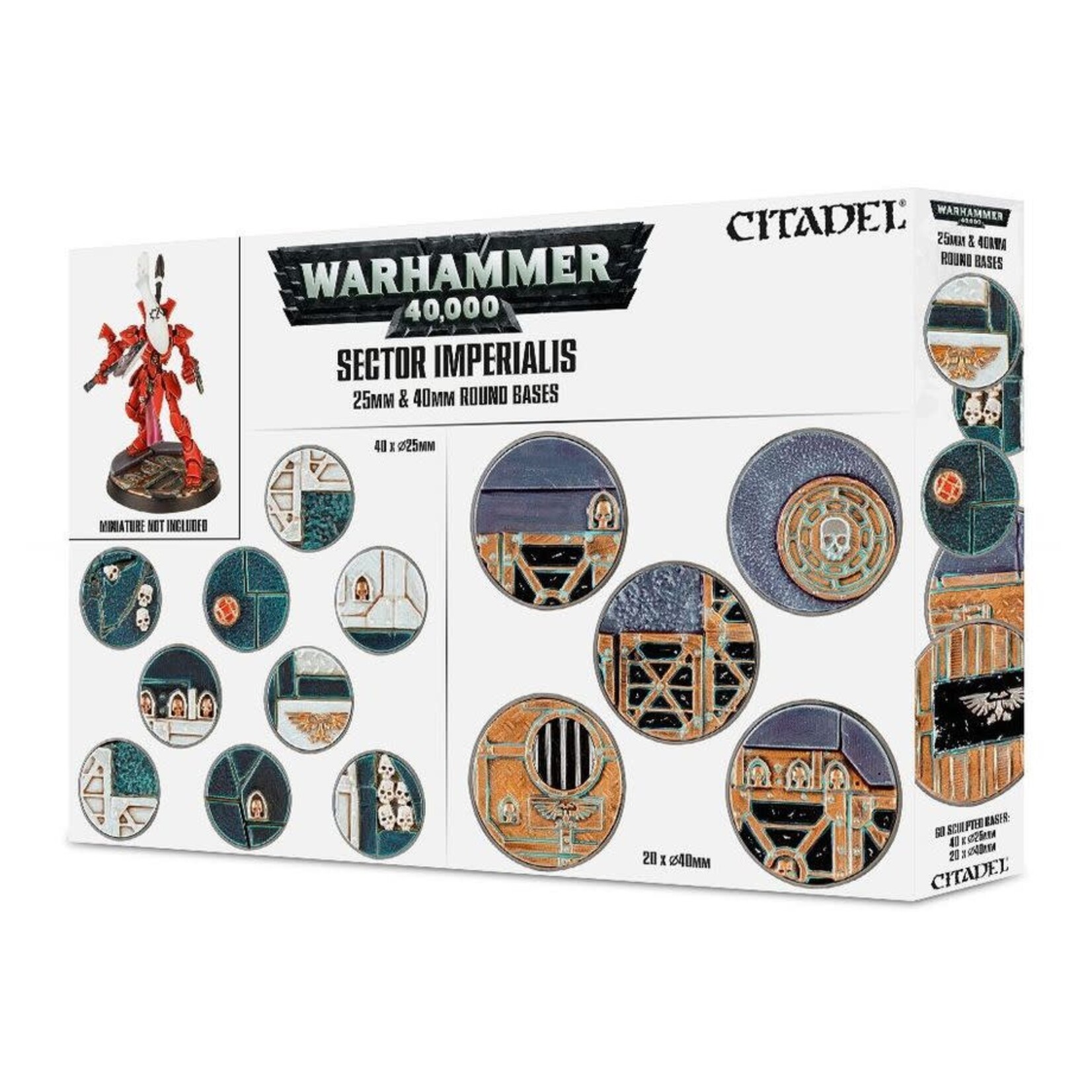 Sector Imperialis 25 and 40mm Round Bases