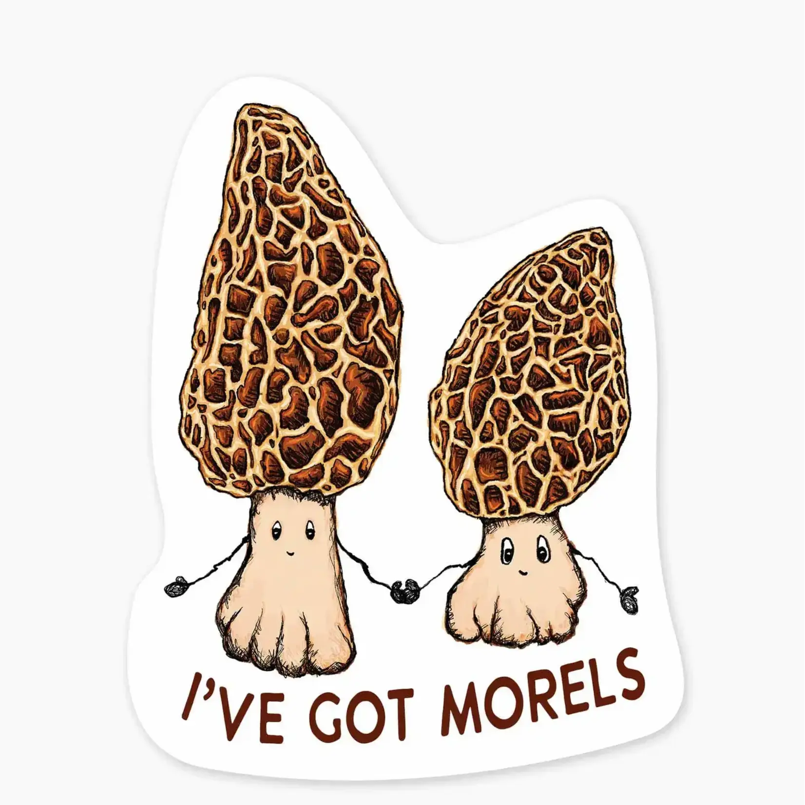 Nice Enough Stickers Sticker: I've Got Morels - 3"