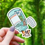 Mimic Gaming Co Sticker: Cryptid Monster Medicine - 3"