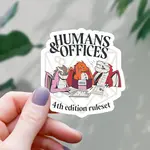 Mimic Gaming Co Sticker: Humans and Offices - 3"