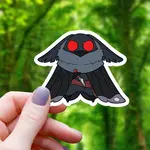 Mimic Gaming Co Sticker: Mothman Rogue TTRPG - 3"
