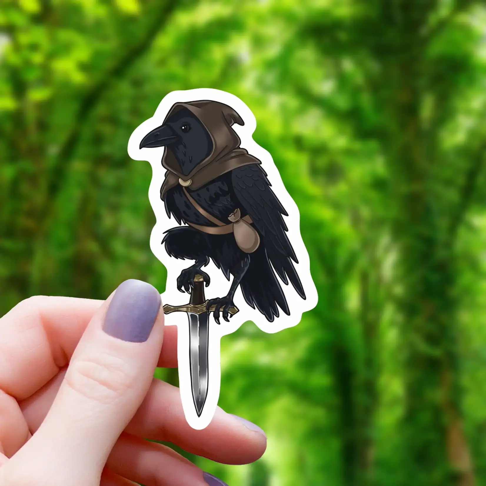 Mimic Gaming Co Sticker: Raven Rogue On Dagerr - 3"