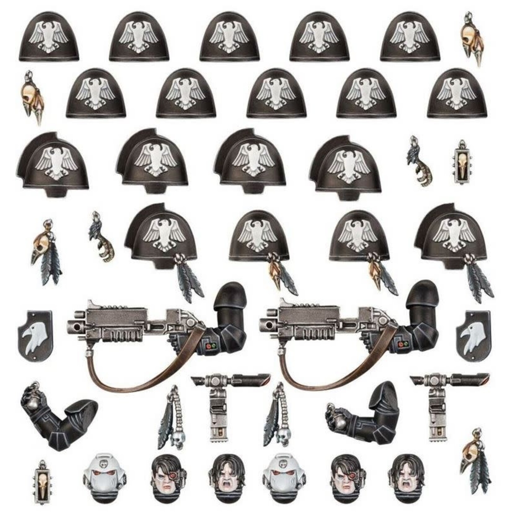 40K: Space Marines - Raven Guard Primaris Upgrades and Transfers