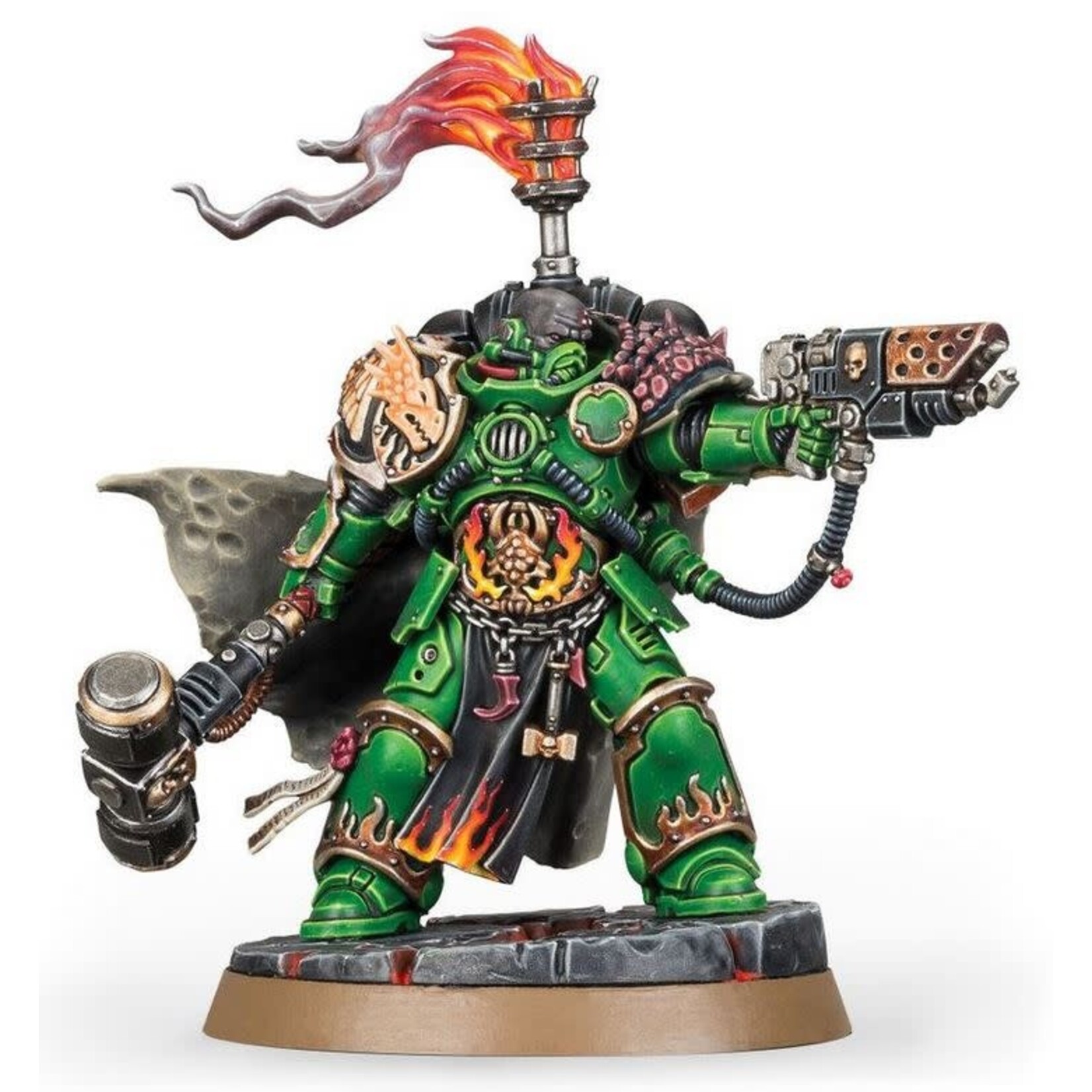40K: Space Marines - Salamanders: Adrax Agatone