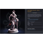 DM Stash 3D Printed Mini - Arch Paladin Tyrius III - Will of Erdrydion - Small