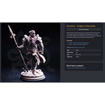 DM Stash 3D Printed Mini - Krunthar - Knight of Horauthin - Small