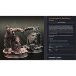 DM Stash 3D Printed Mini - Markus Craghand - Earth Elemi Crusher - Medium