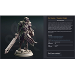 DM Stash 3D Printed Mini - Ser Gaston - Vampire Knight