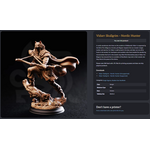 DM Stash 3D Printed Mini - Vidarr Skallgrim - Nordic Hunter - Medium