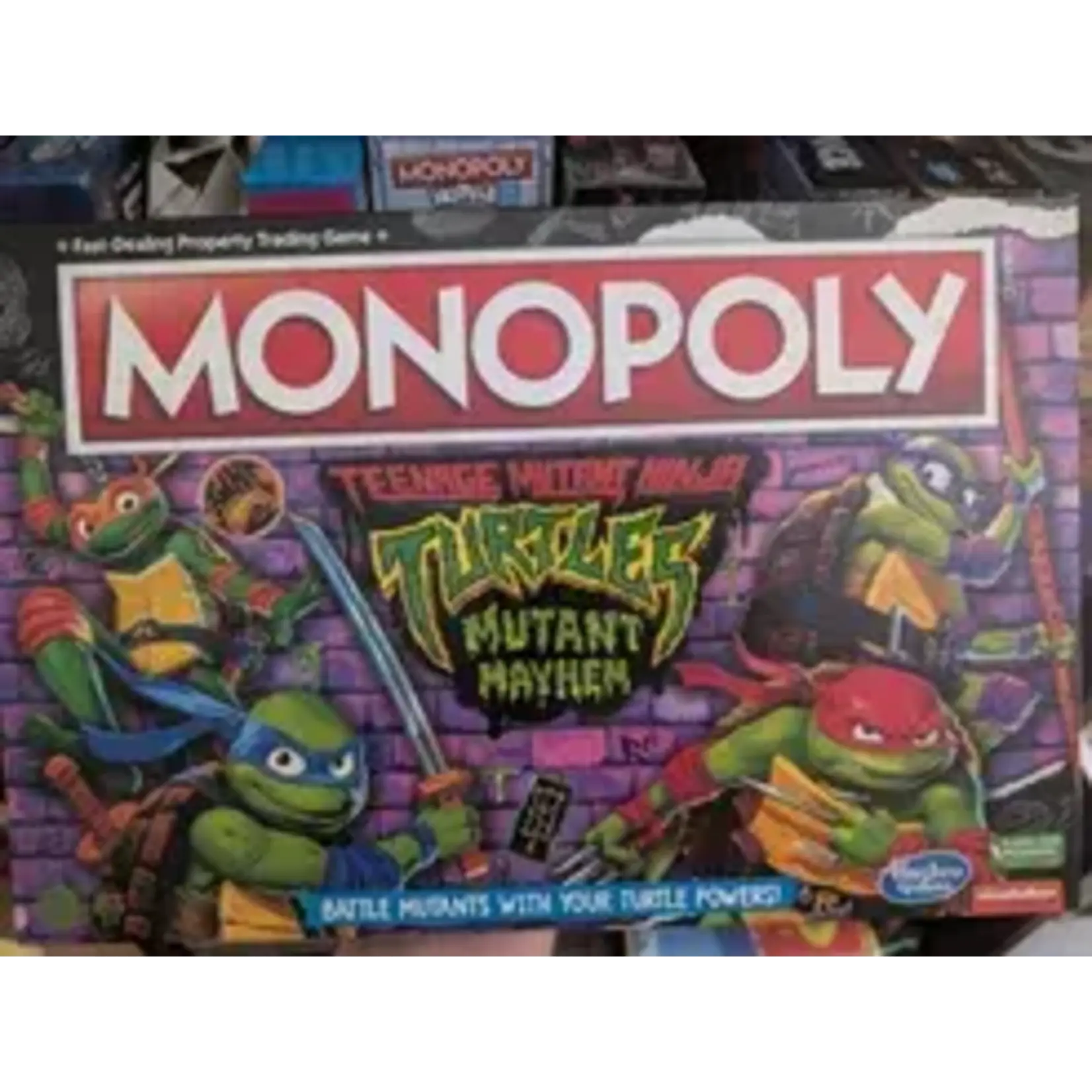#11103 Monopoly: Teenage Mutant Ninja Turtles Dragon Cache Used Game