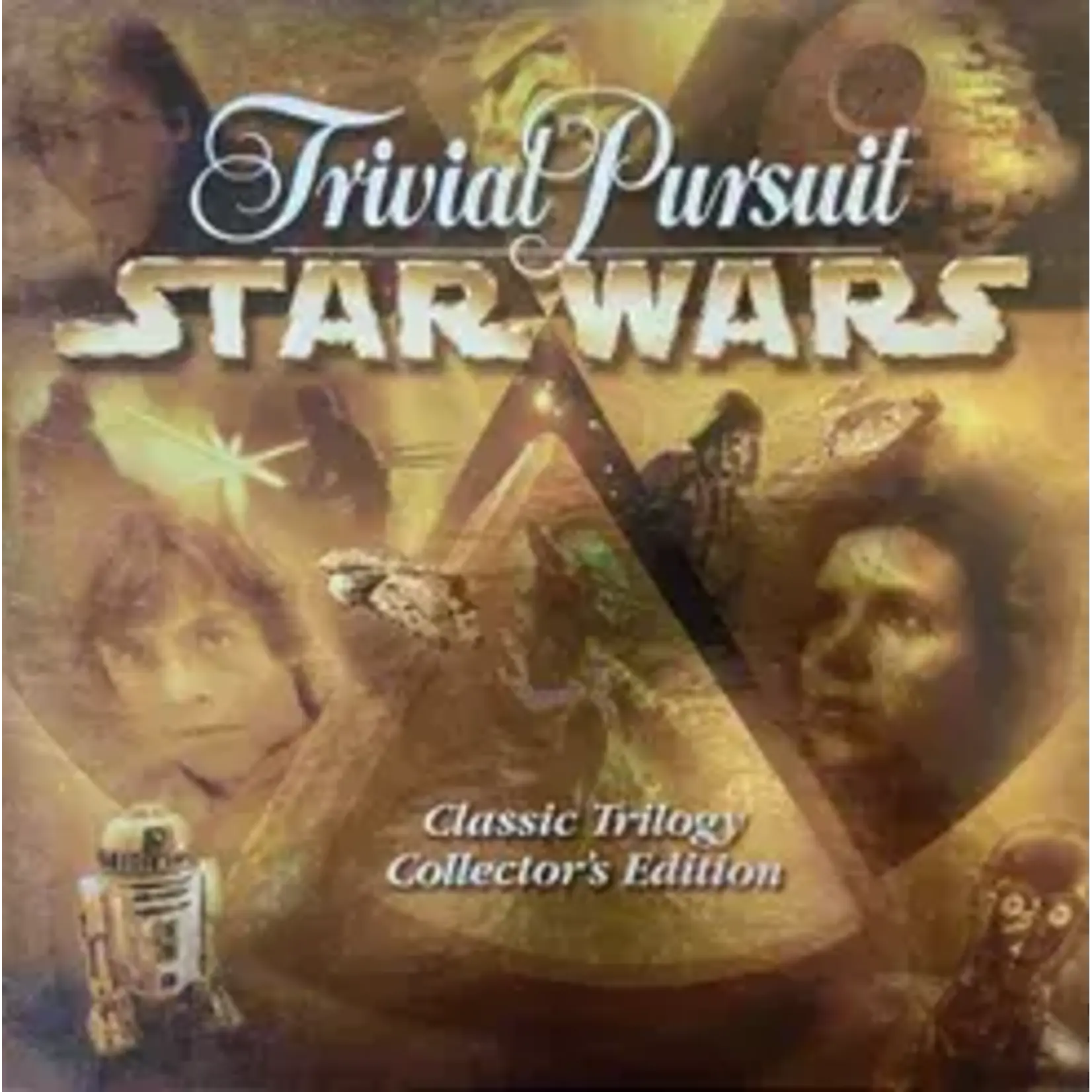 #11094 Trivial Pursuit: Star Wars- Classic Trilogy Collector's Edition Dragon Cache Used Game