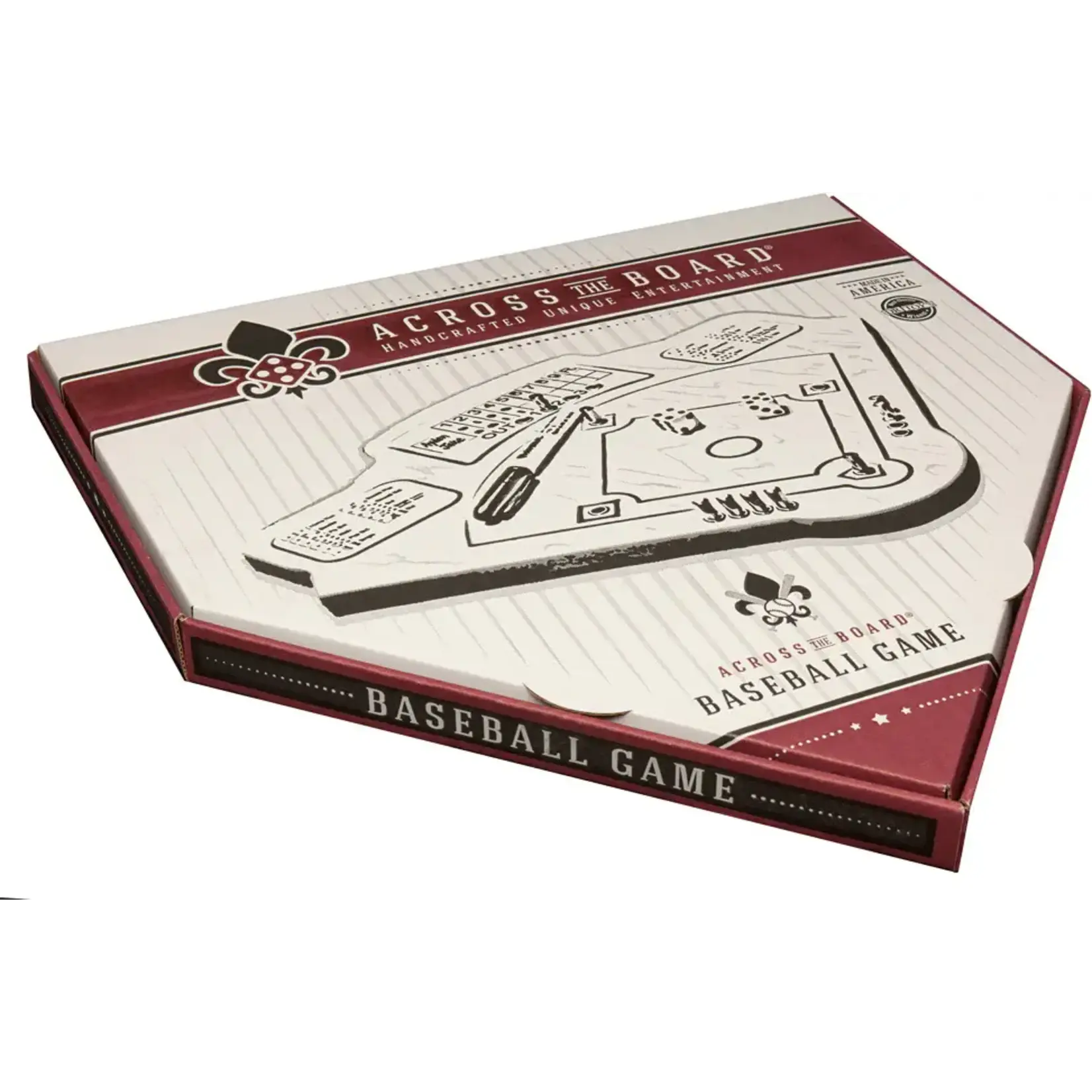 #11092 Across the Board Baseball Game Dragon Cache Used Game