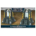 Gothic Sector-Legion Plasma Generators (x2) 30mm Scale Battlefield in a Box