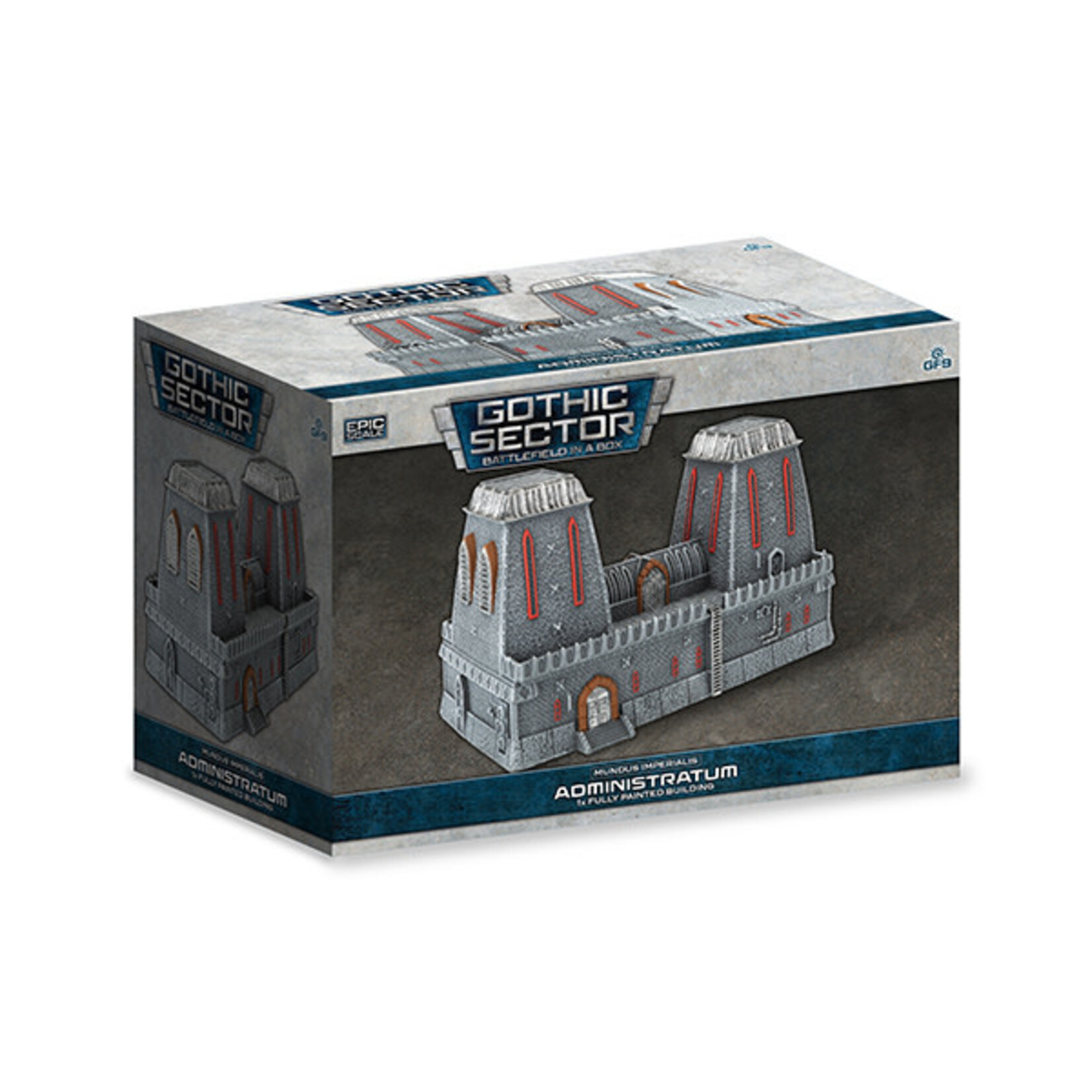 Mundus Imperialis- Administratum (x1) 30mm Scale Battlefield in a Box