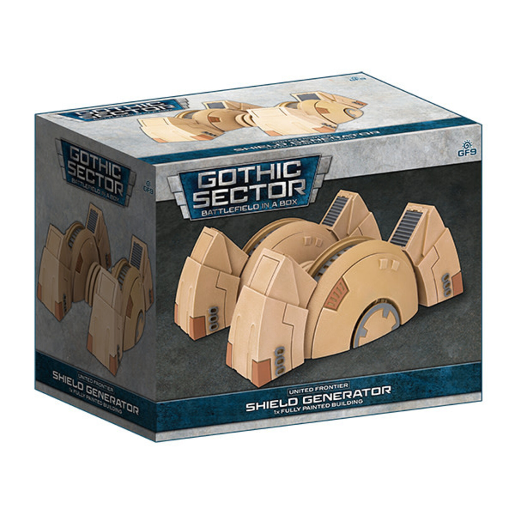 United Frontier Shield Generator (x2) 30mm scale Battlefield in a Box