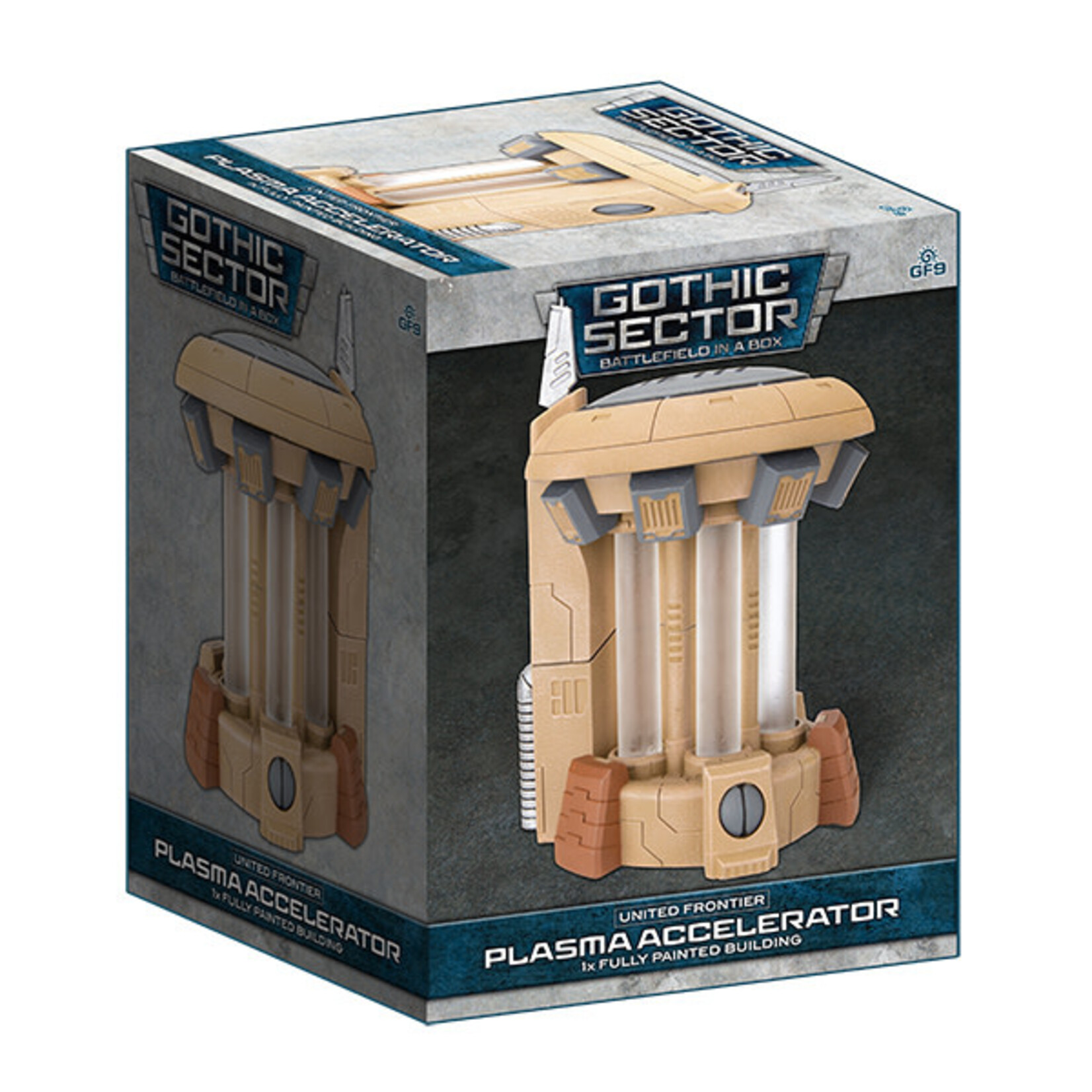 United Frontier Plasma Accelerator (x1), 30mm scale Battlefield in a Box