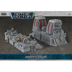 Mundus Imperialis- Administratum (Damaged & Destroyed x2) 6mm scale Battlefield in a Box