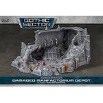 Gothic Sector - Mundus Imperialis - Damaged Manufactorium Depot - Battlefield in a Box Epic Scale