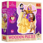 Disney Lovely Princesses:  50 Piece Wooden Puzzle