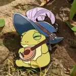 Mimic Gaming Co Enamel Pin - Bard Class Frog