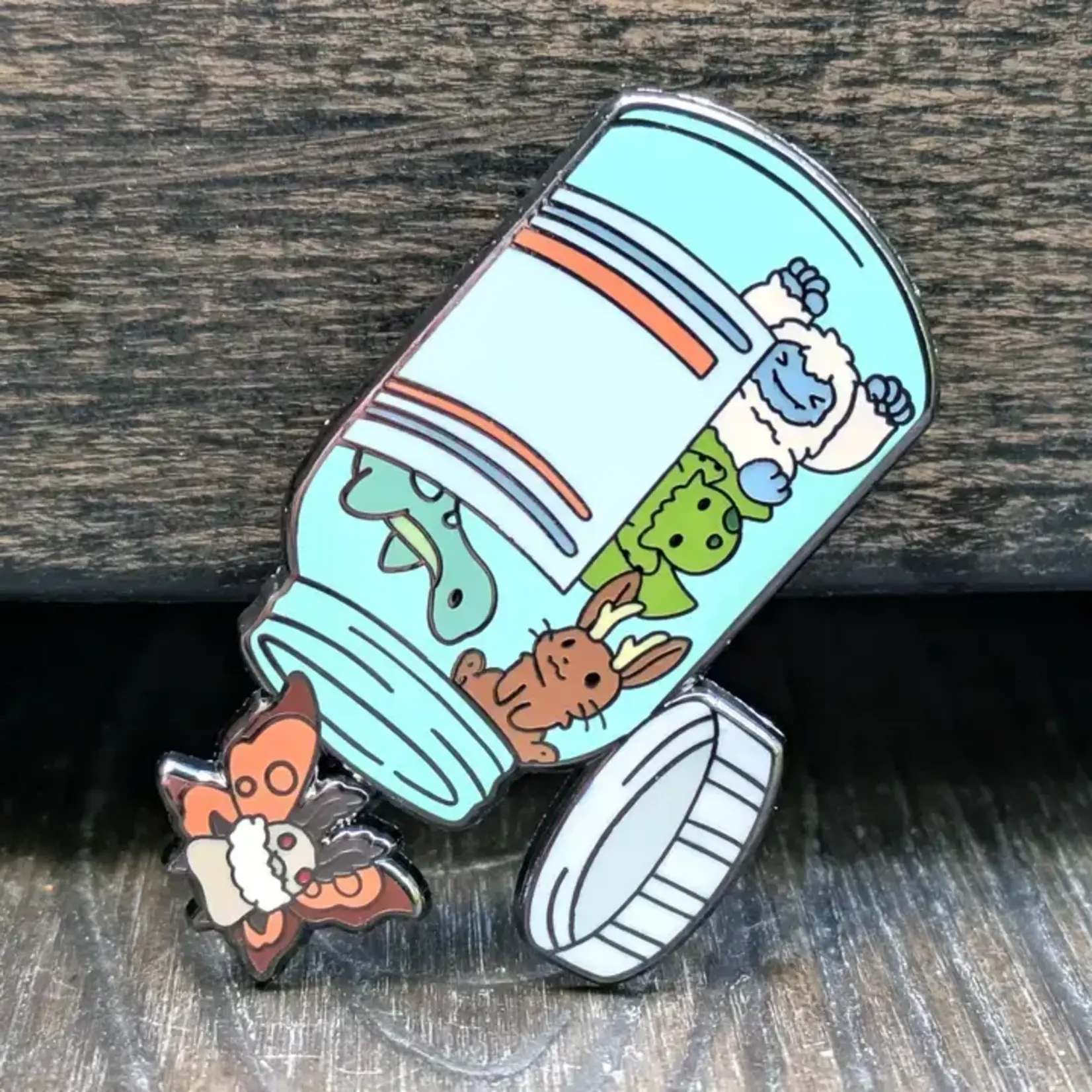 Mimic Gaming Co Enamel Pin - Cryptid Medicine