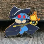 Mimic Gaming Co Enamel Pin - Mothman Wizard Casting Fireball