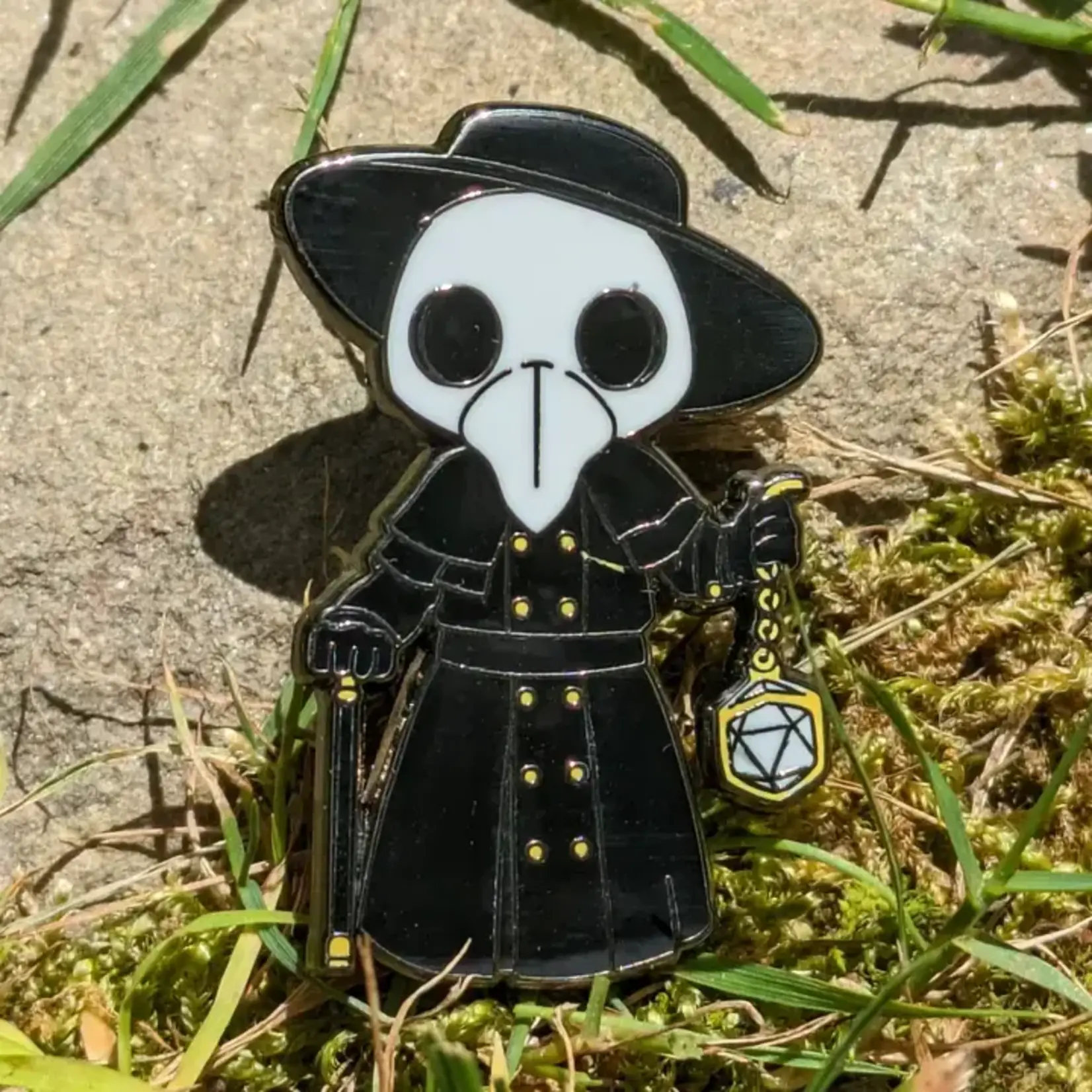 Mimic Gaming Co Enamel Pin - Plague Doctor