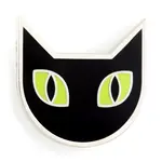 These Are Things Enamel Pin - Black Cat