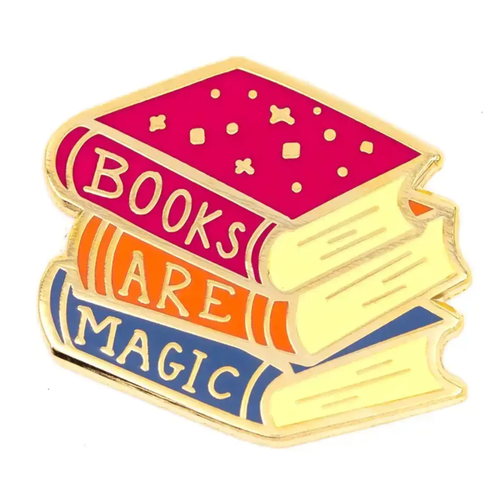 These Are Things Enamel Pin - Books Are Magic