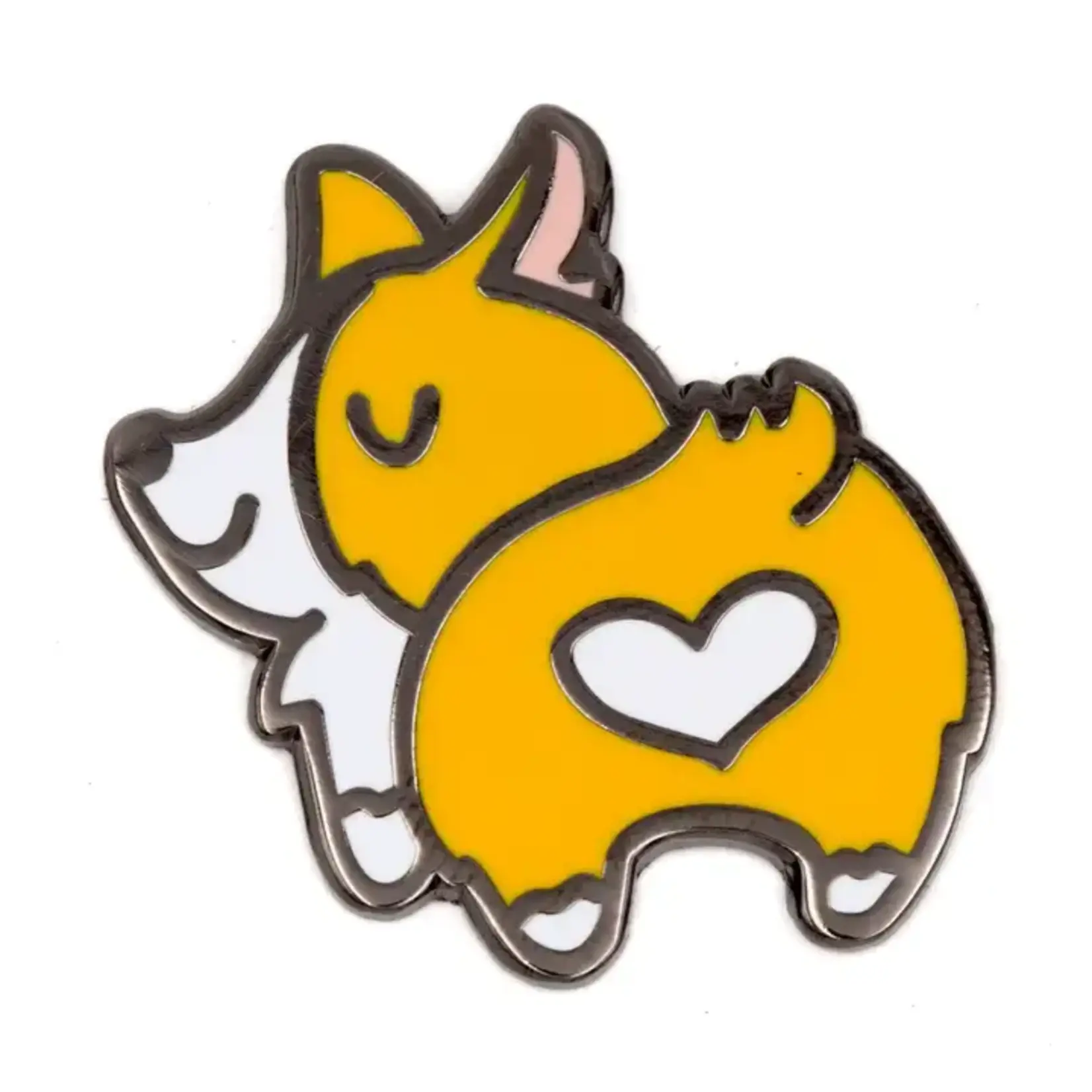 These Are Things Enamel Pin - Corgi Dog Butt