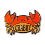 These Are Things Enamel Pin - Crabby
