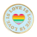 These Are Things Enamel Pin - Love Is Love Pride