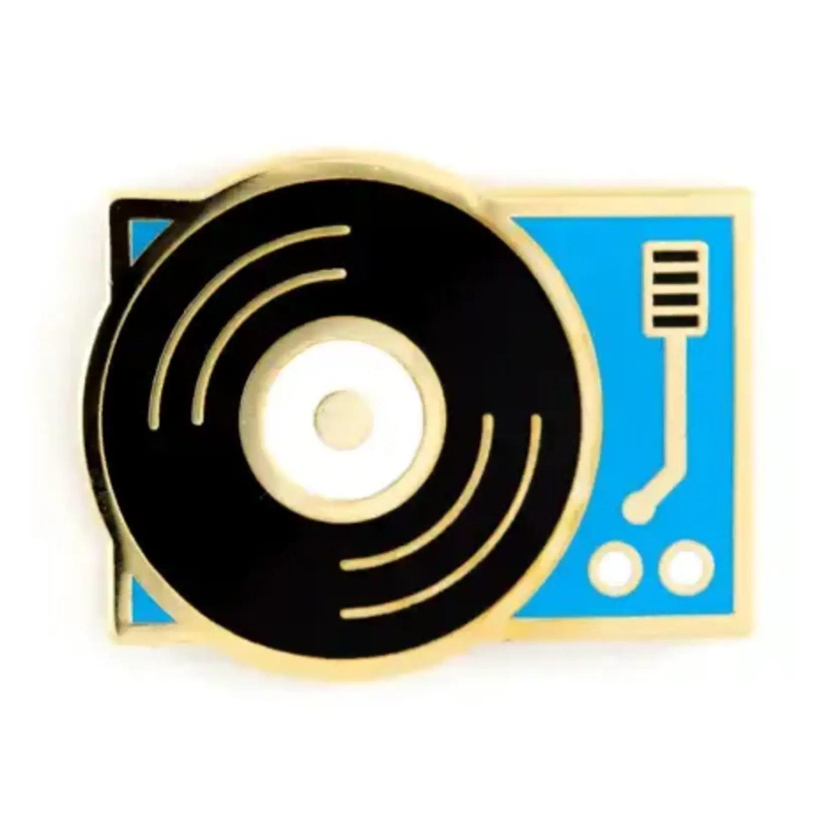 These Are Things Enamel Pin - Record Player